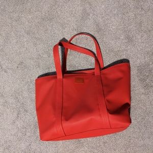 Lacoste High Risk Red Shopping Bag Polyvinyl Chloride